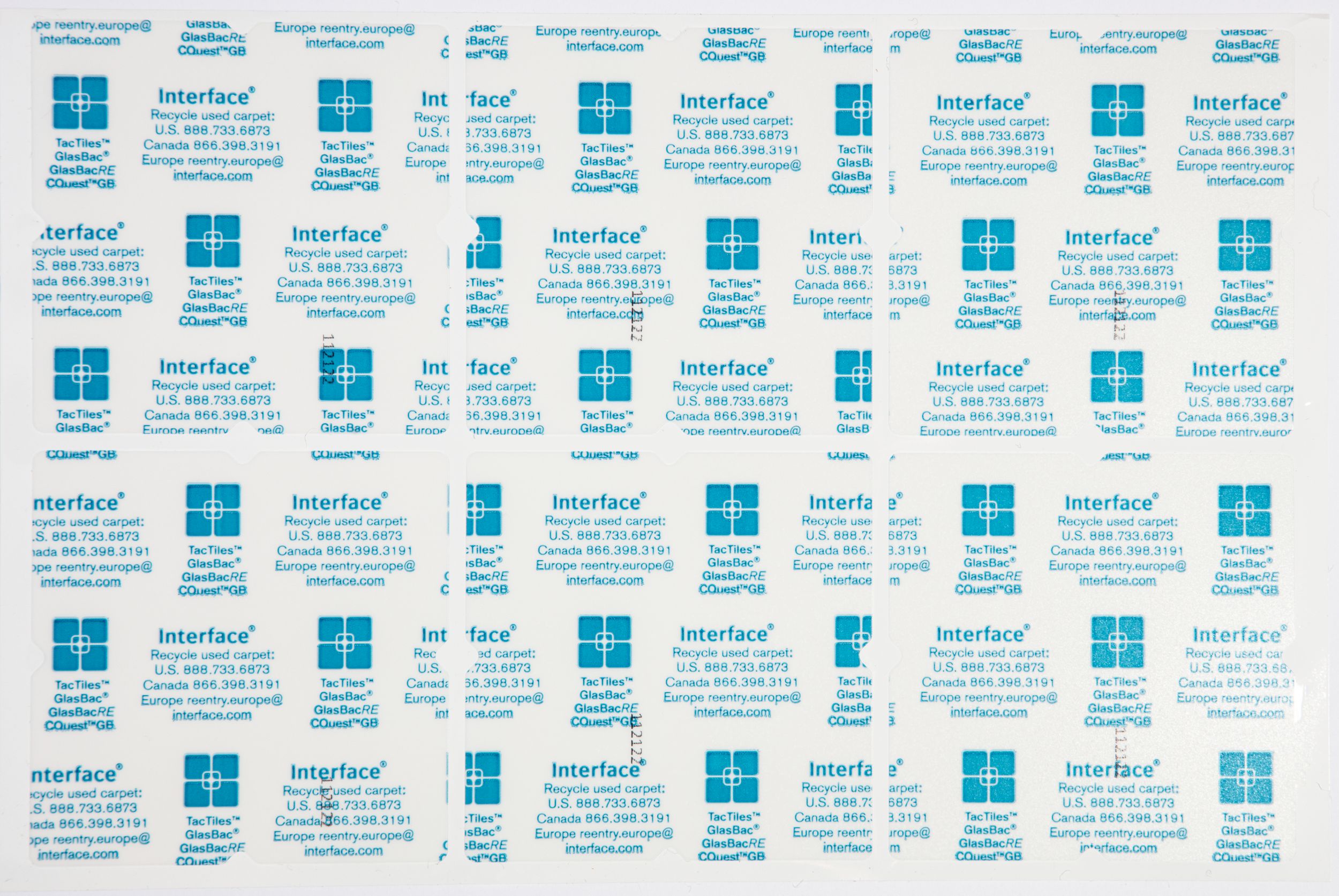 TacTiles for GlasBac and CQuestGB - 6 count imagen número 1